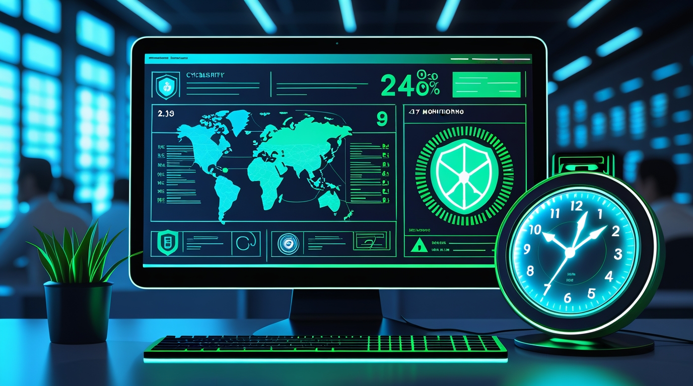 The Importance of 24/7 Monitoring in Cybersecurity app