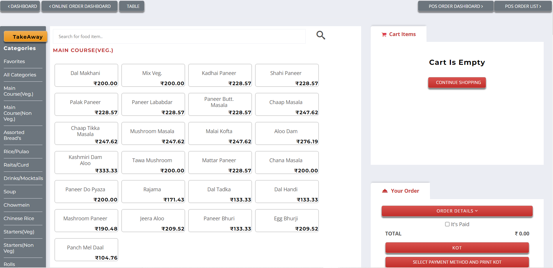 Quickrpe - A Food Delivery and POS System